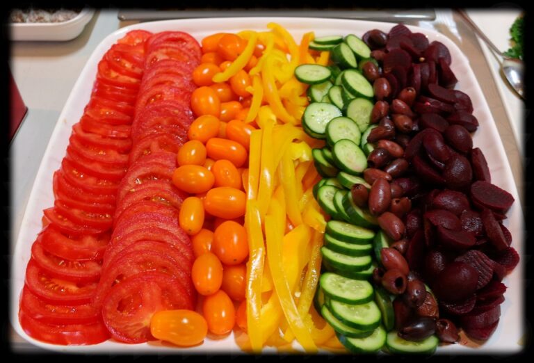 Rainbow Platter